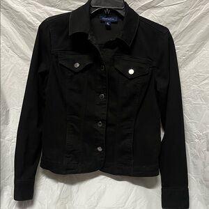 Charter Club lWomen's Black Denim Jacket